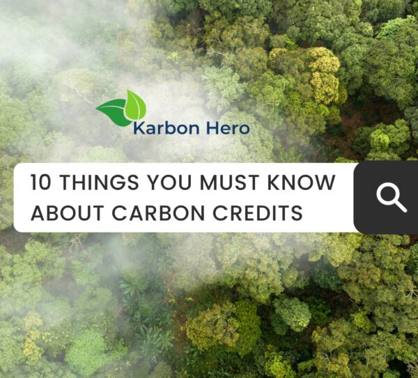 karbon hero - 10 things carbon credits3 Karbon Hero : 10 Things You Must Know About CARBON CREDITS